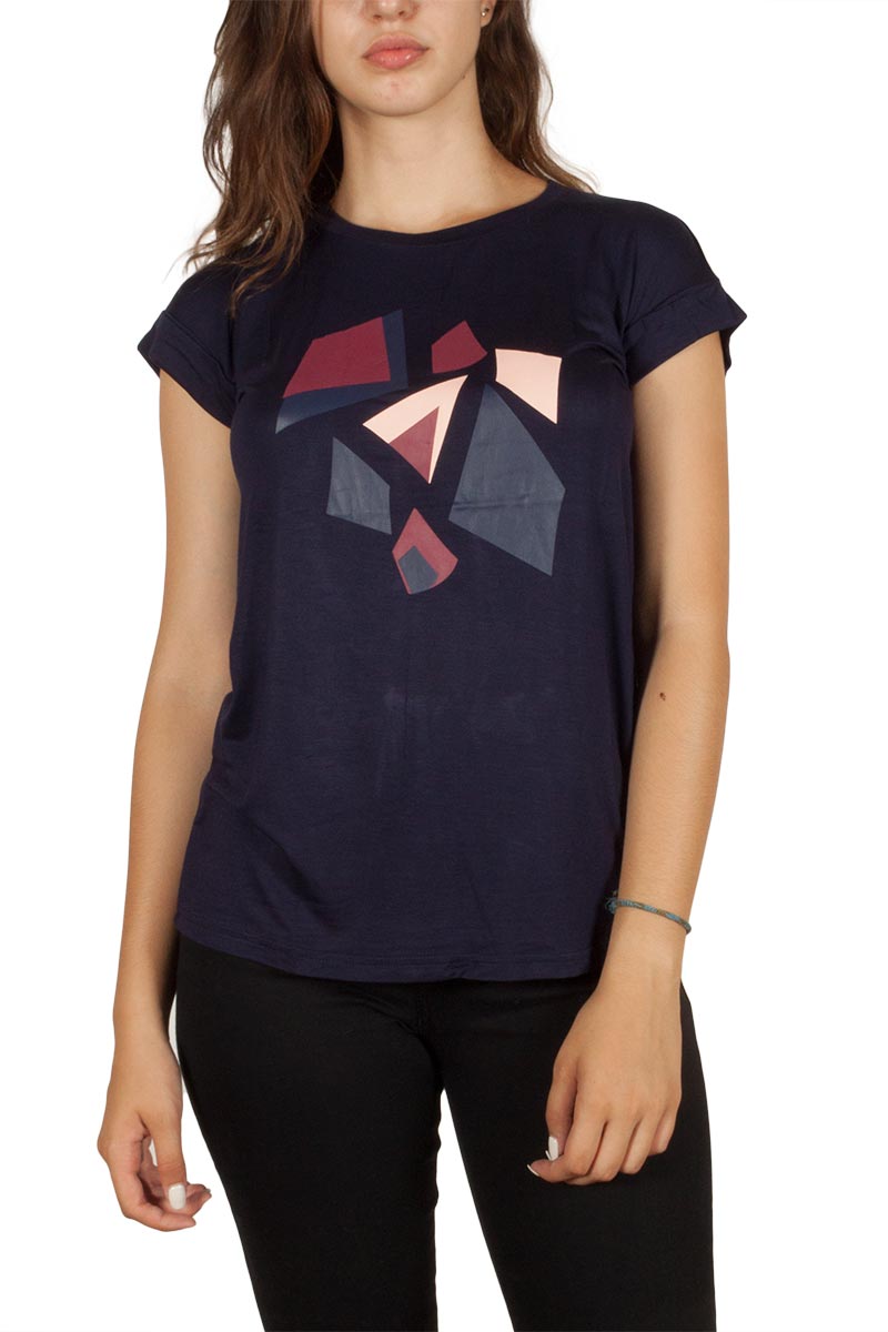 Soft Rebels Nicoline T-shirt navy