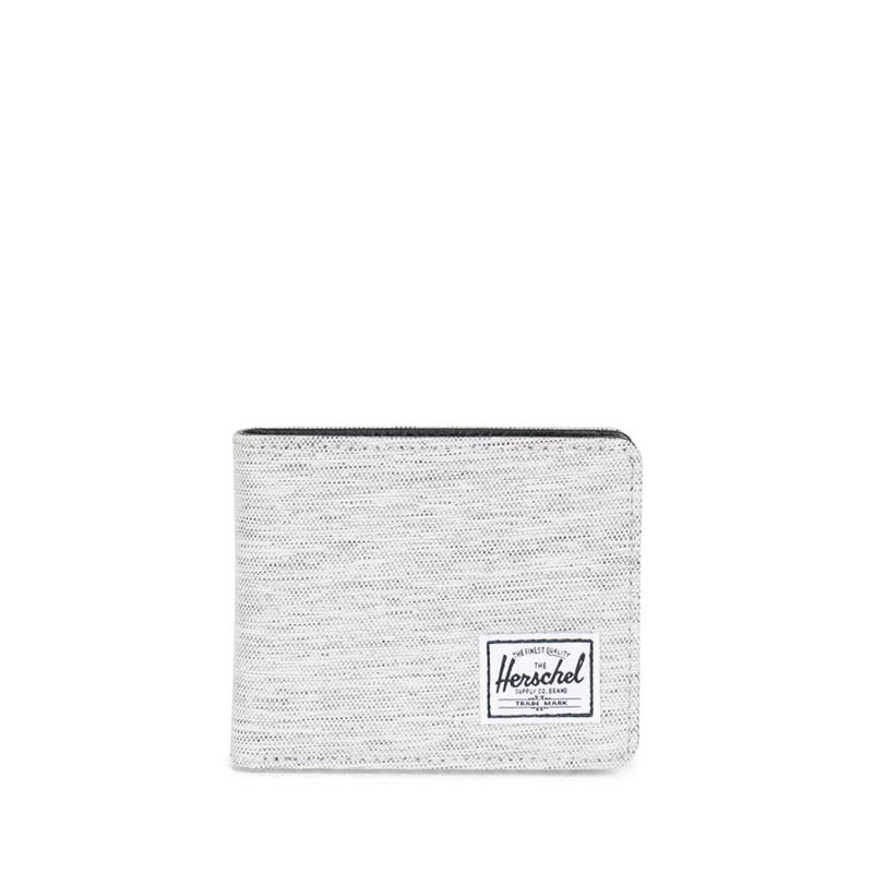 Herschel Supply Co. Hank coin RFID wallet light grey crosshatch