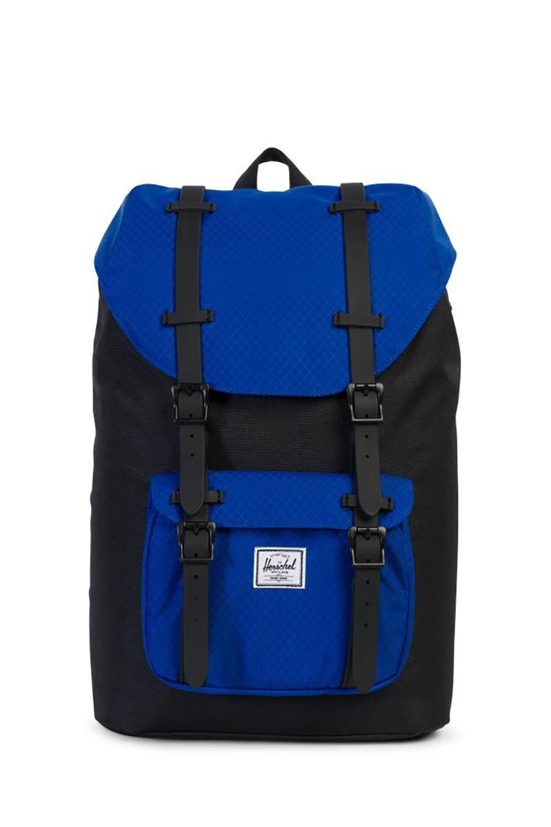 Herschel Supply Co. Little America mid volume backpack black/surf the web