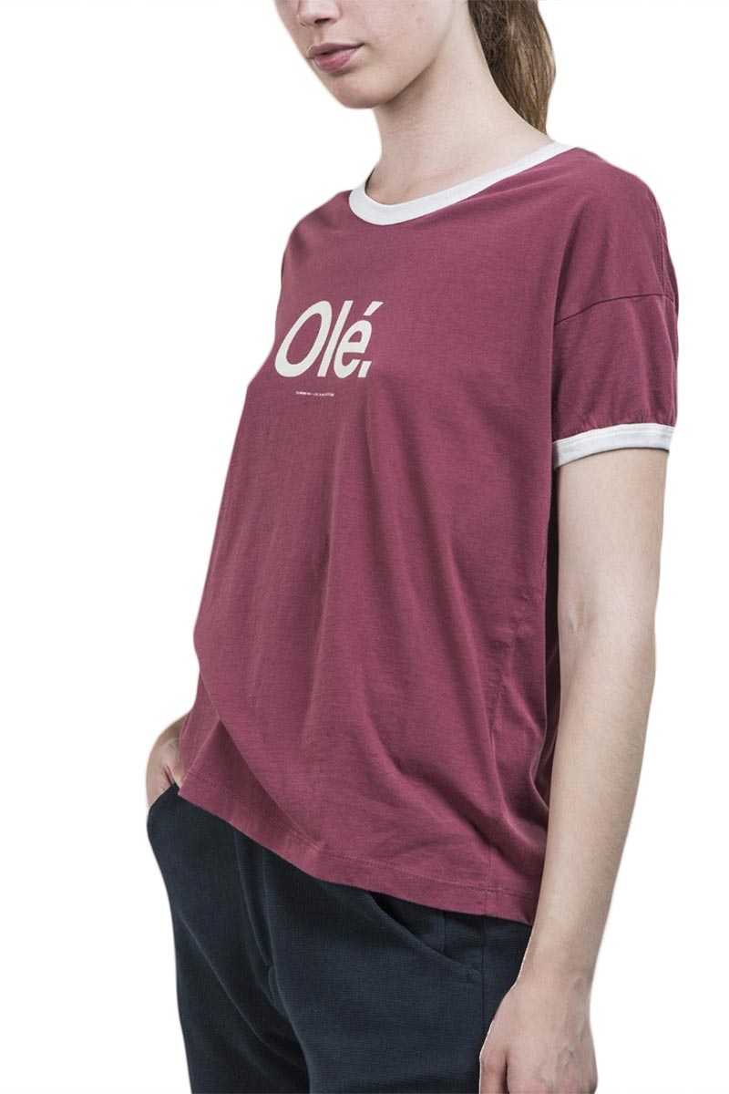 Thinking Mu Ole retro t-shirt red