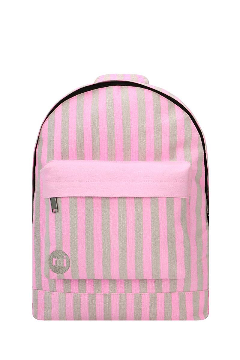 Mi-Pac Premium backpack seaside stripe pink/sand