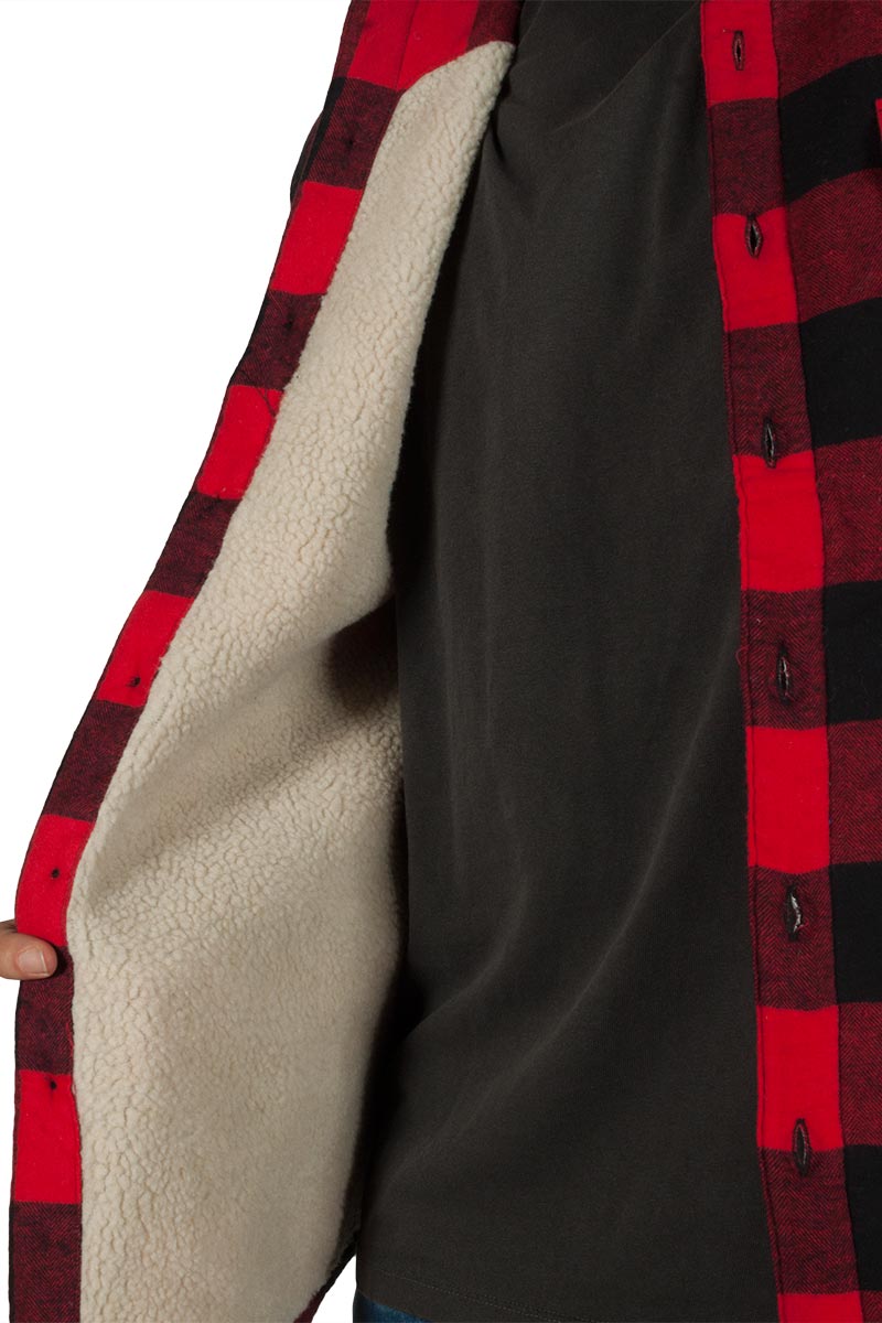dickies flannel lined shirt