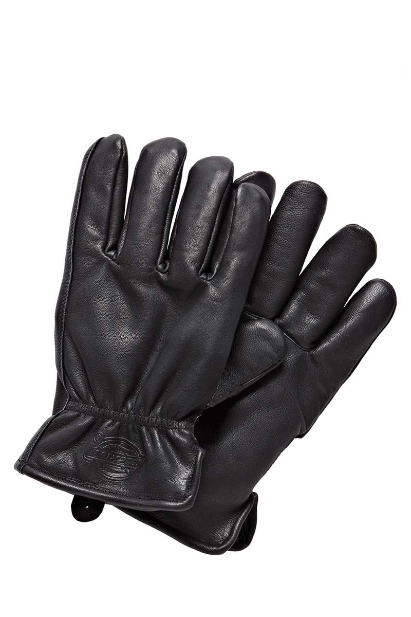 Dickies Memphis ανδρικά δερμάτινα γάντια μαύρα