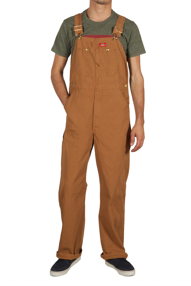 Dickies overall rinsed brown duck