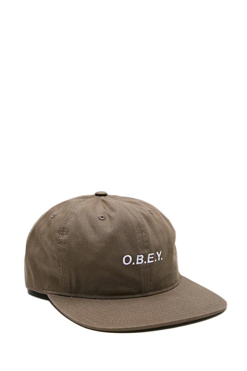 Obey Barrage hat olive brown