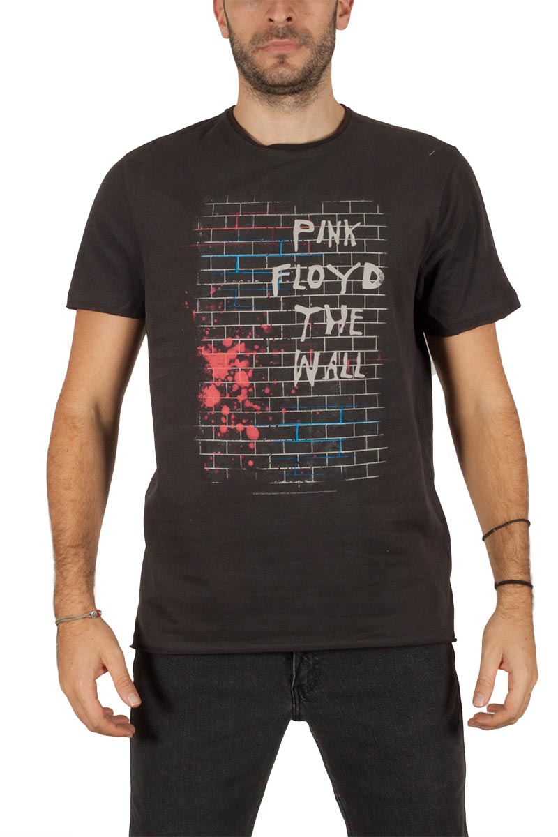 Amplified Pink Floyd The wall t-shirt ανθρακί