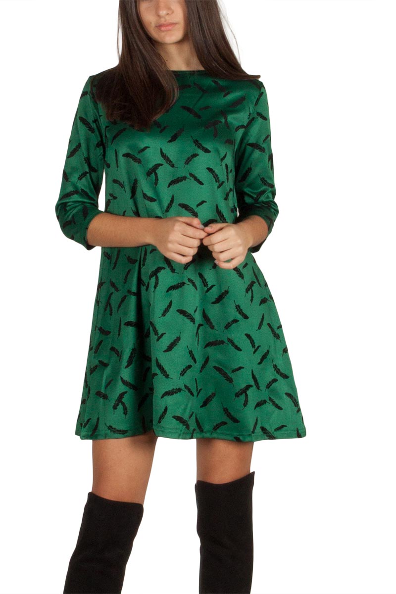 Migle + me swing φόρεμα πράσινο