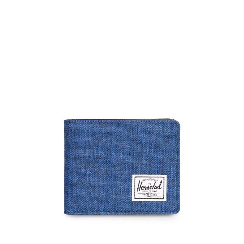 Herschel Supply Co. Hank coin RFID wallet eclipse crosshatch