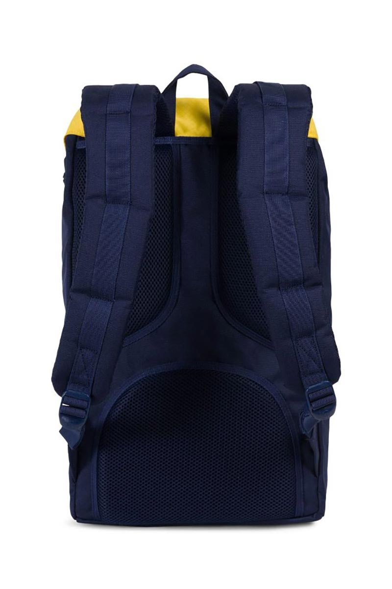 Herschel Little America backpack peacoat/cyber yellow