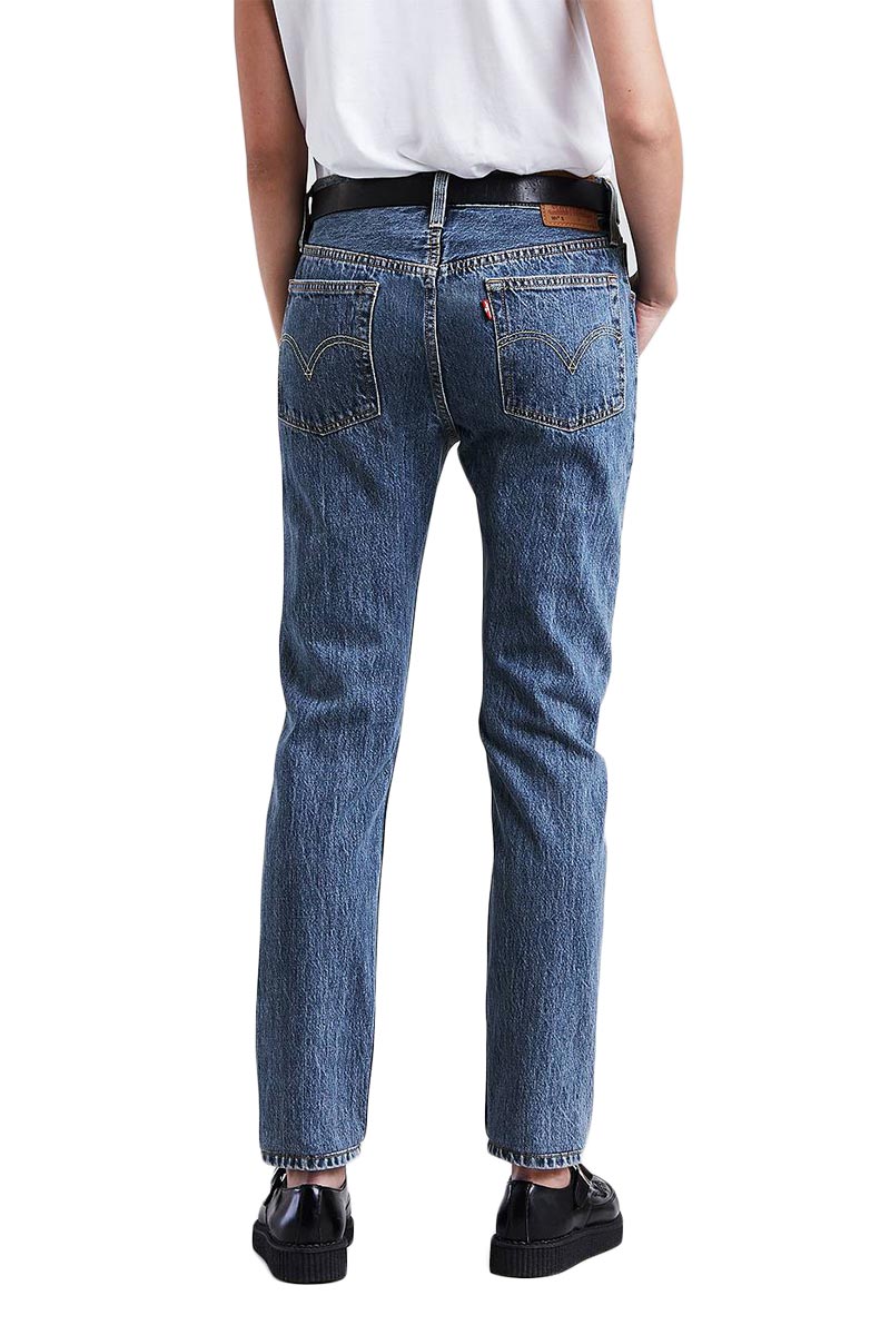 501 skinny rolling dice jeans