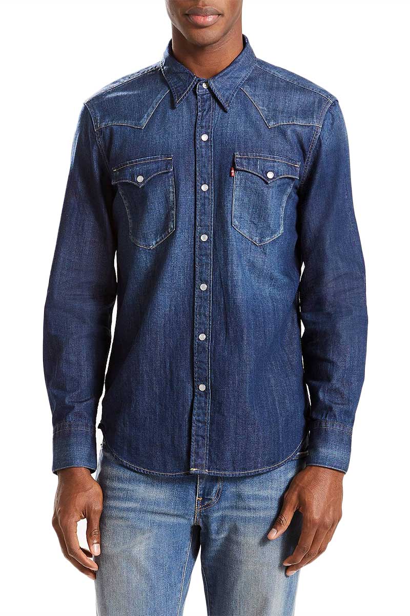 LEVI'S® Barstow western shirt carbon dark