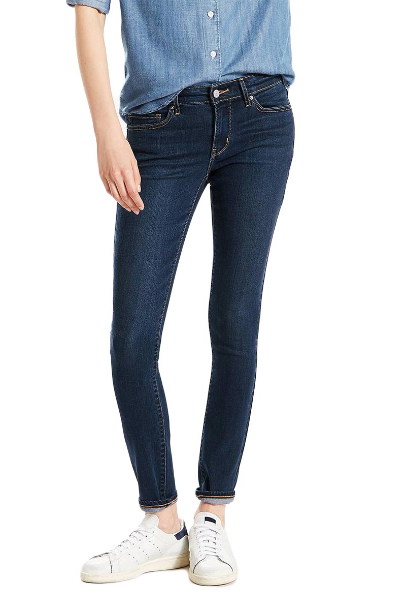Γυναικείο LEVI'S® 711 skinny jeans city blues