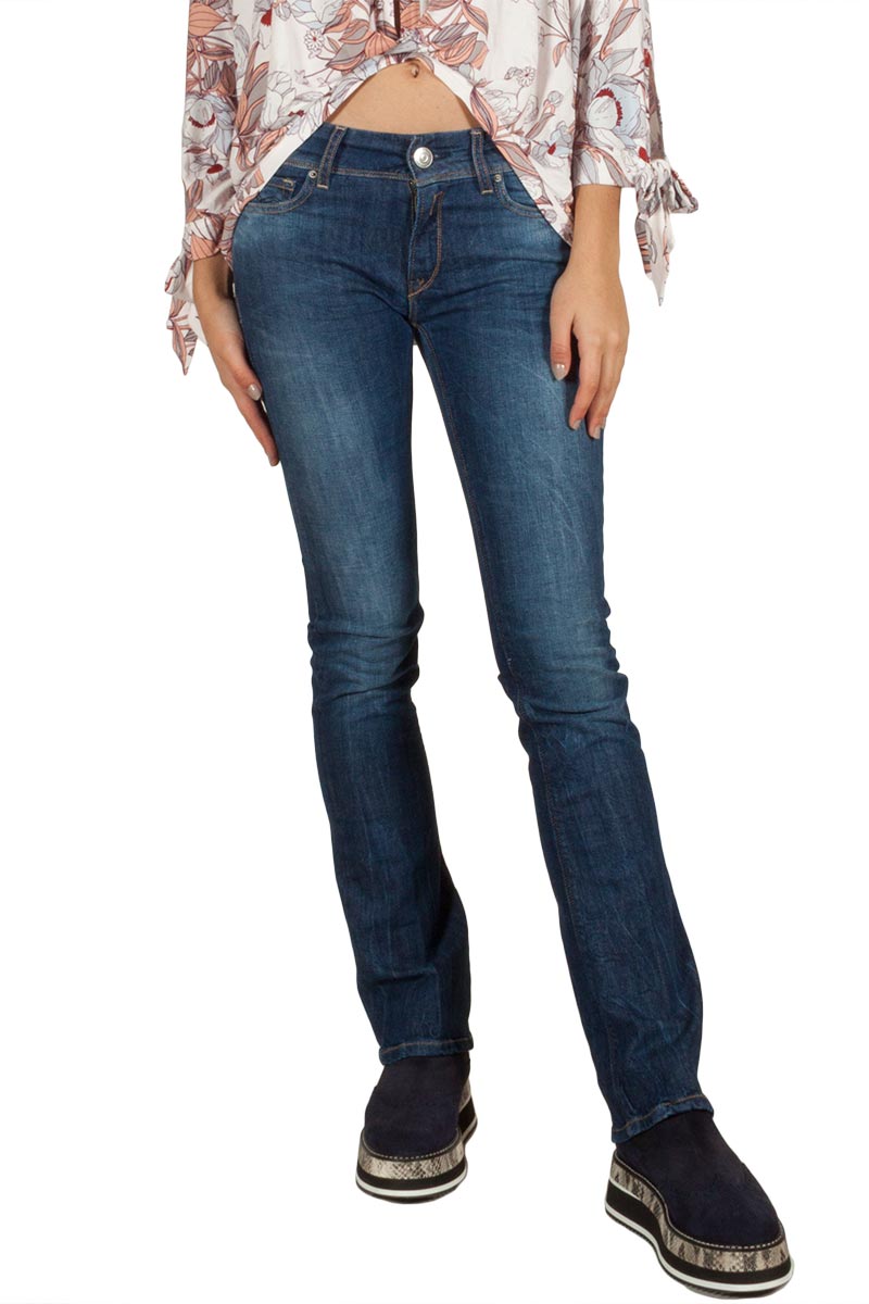 Replay Luz γυναικείο bootcut jeans blue