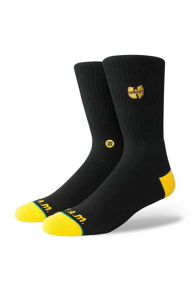 Stance Wu-Tang patch ανδρικές κάλτσες μαύρες