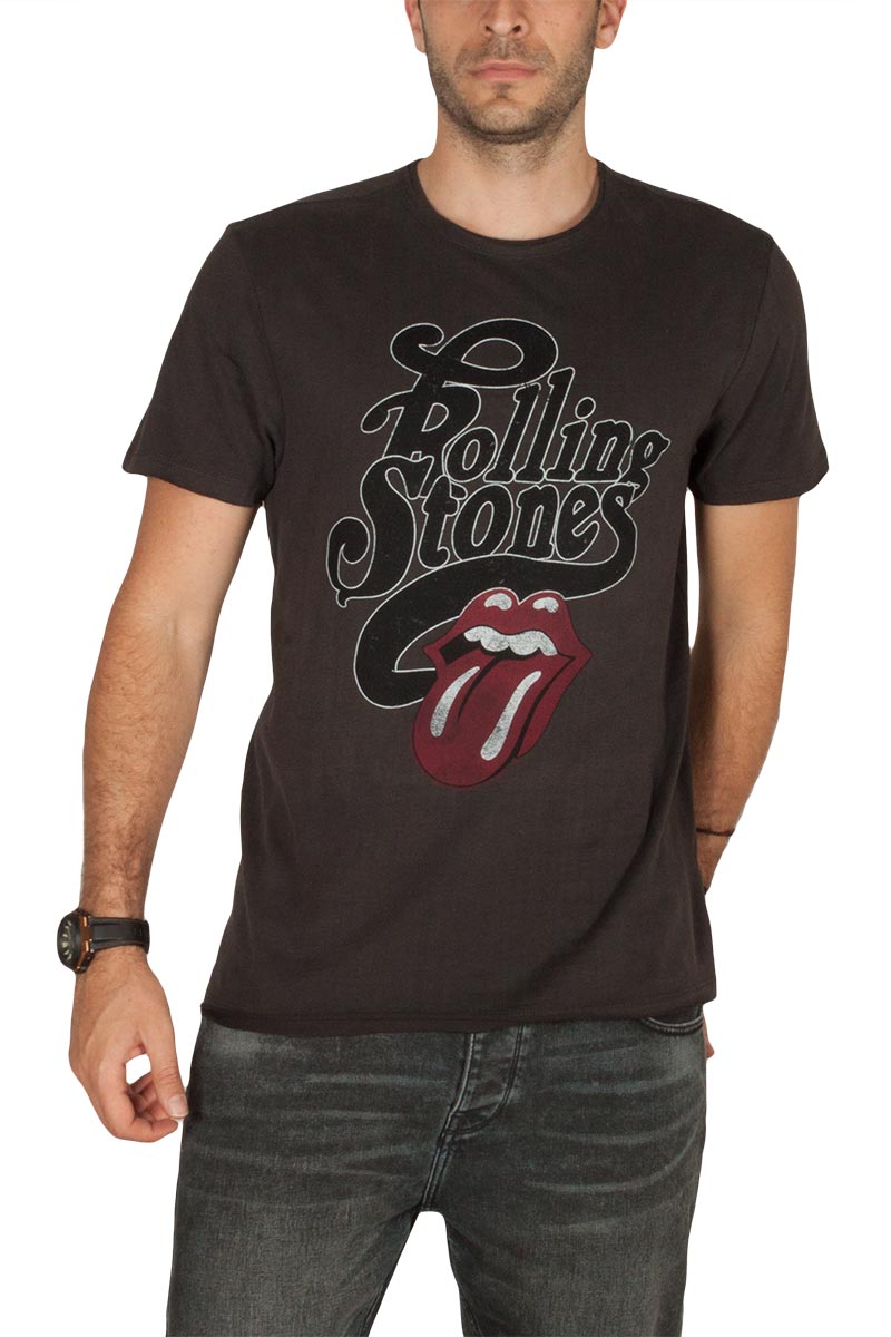 Amplified The Rolling Stones Licked t-shirt ανθρακί