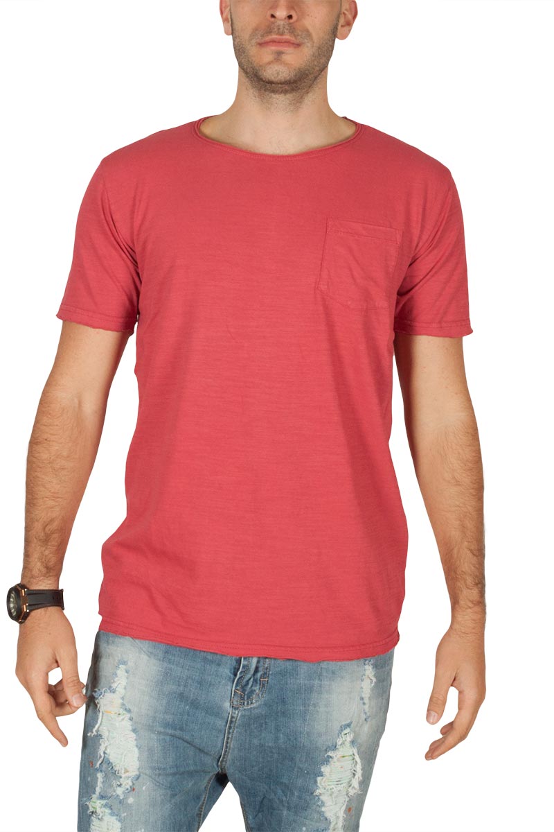 Anerkjendt Dante ανδρικό t-shirt κόκκινο μελανζέ