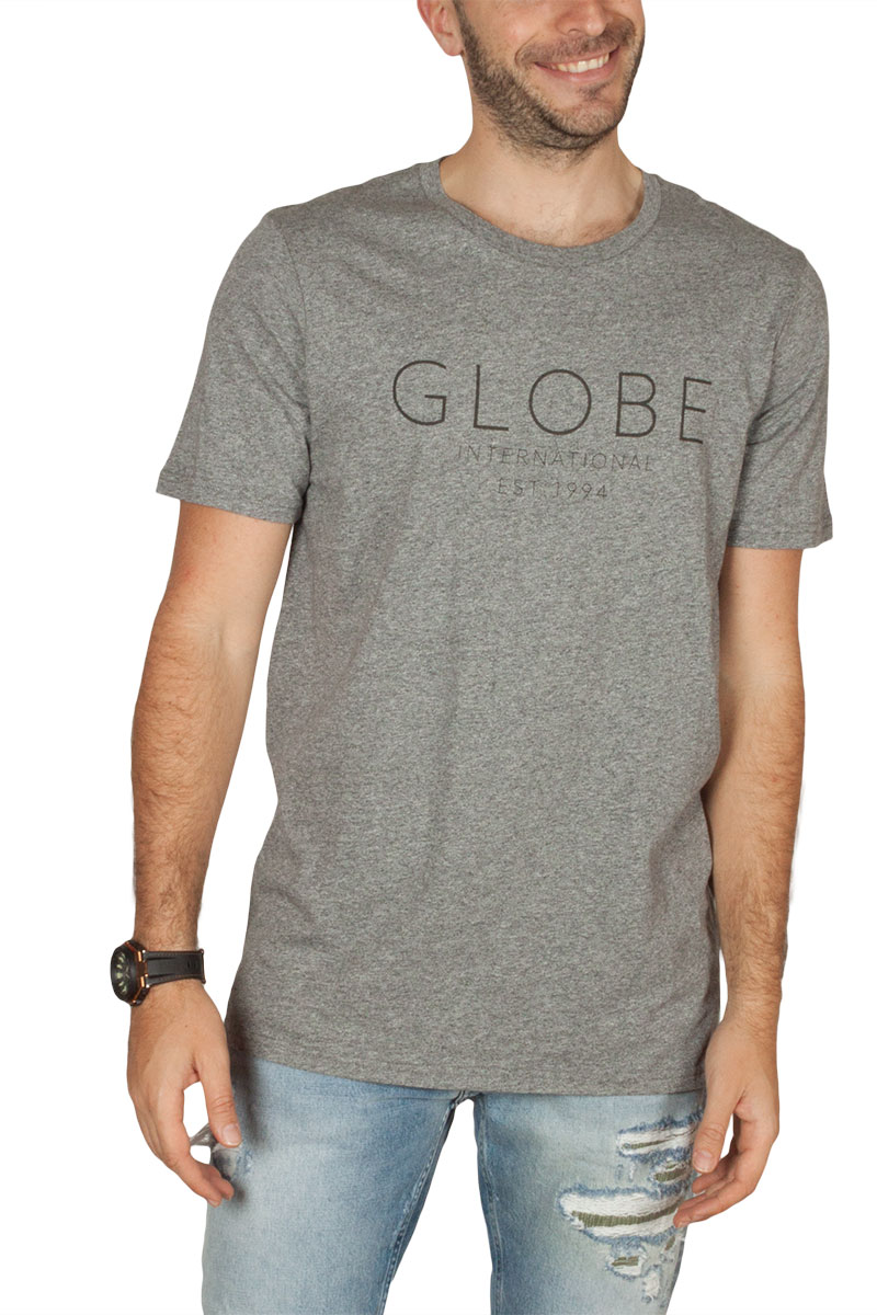 Globe Company II ανδρικό t-shirt γκρι μελανζέ