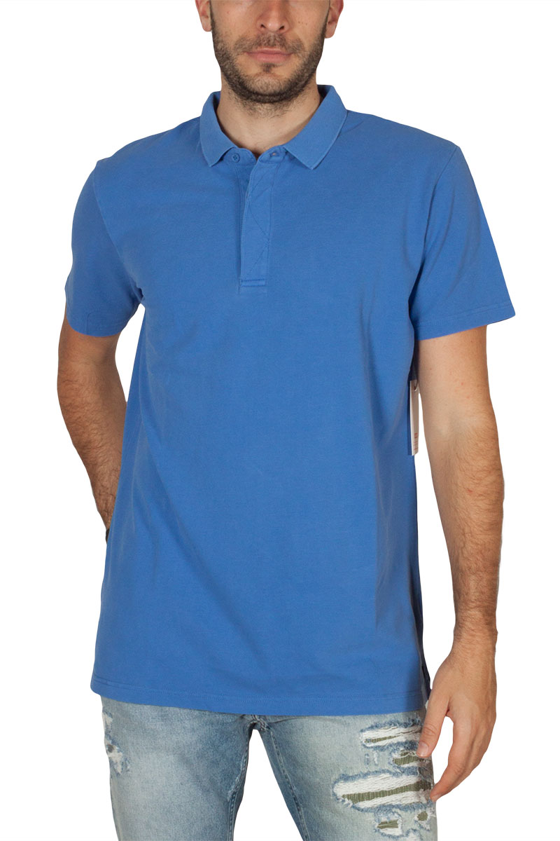 Globe Goodstock polo t-shirt μπλε ρουά