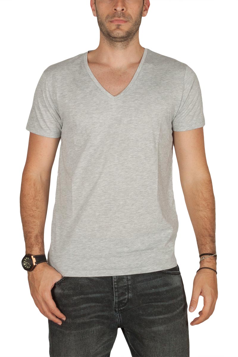 LTB Just ανδρικό t-shirt γκρι μελανζέ