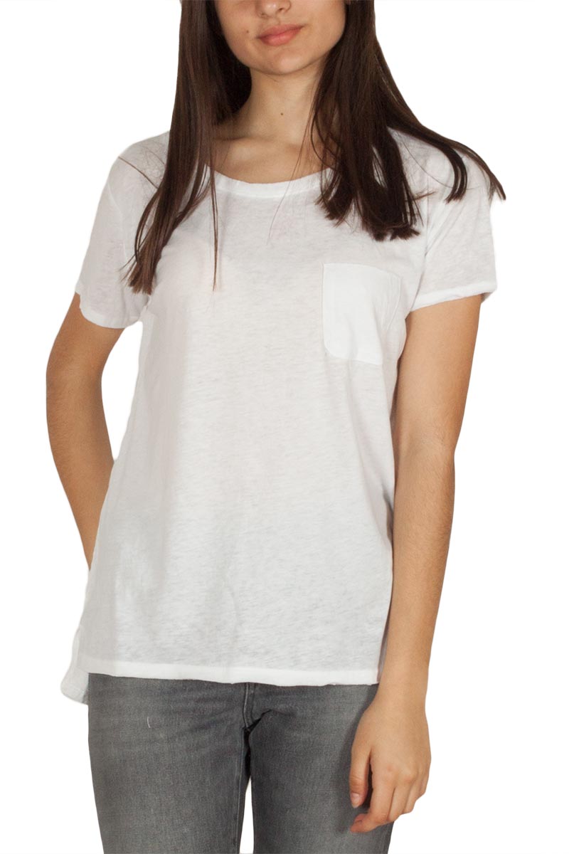 LTB Remosa γυναικείο slub t-shirt λευκό