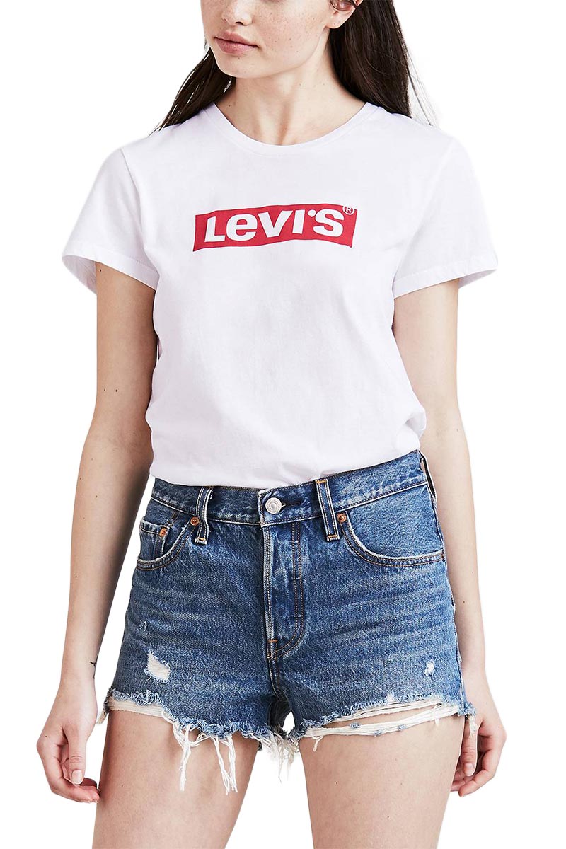 levis white shirt women