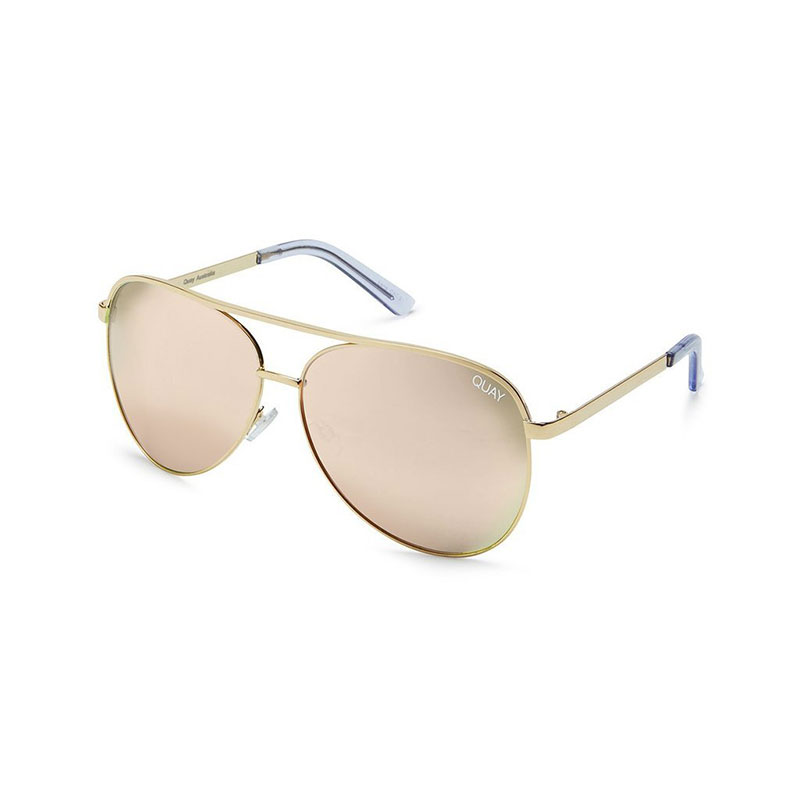 Quay Australia γυαλιά ηλίου Vivienne gold/rose mirror