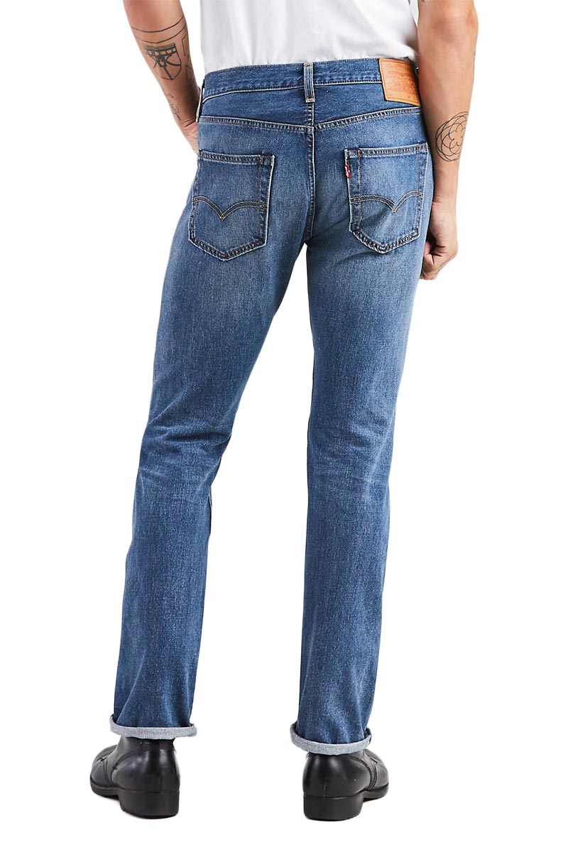 mens levi's 501 original fit stretch jeans