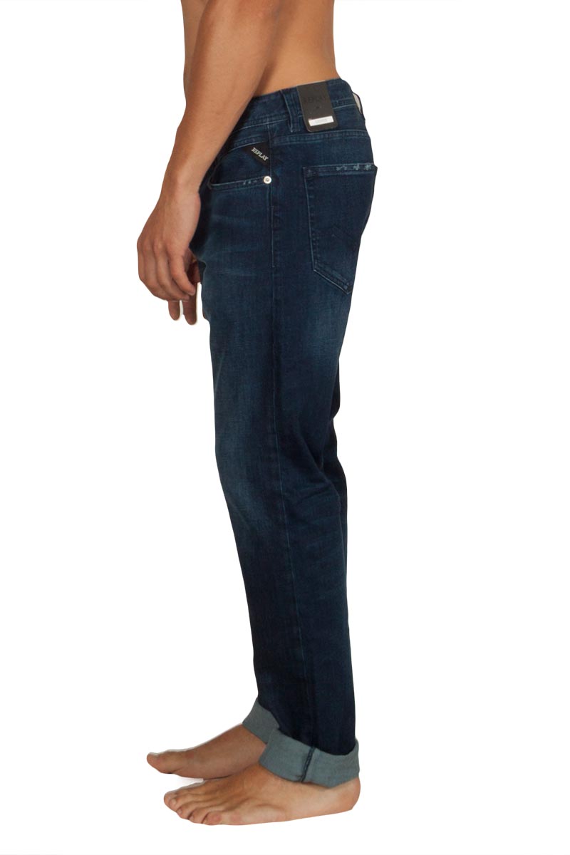 replay grover straight jeans blue