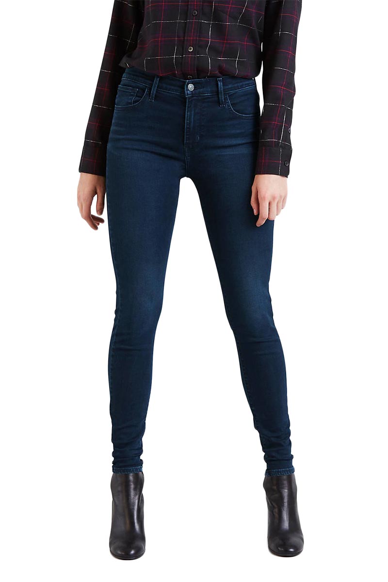 levi high waist super skinny