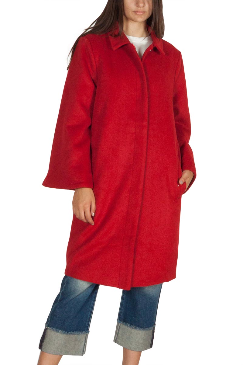 Soft Rebels Vera coat red