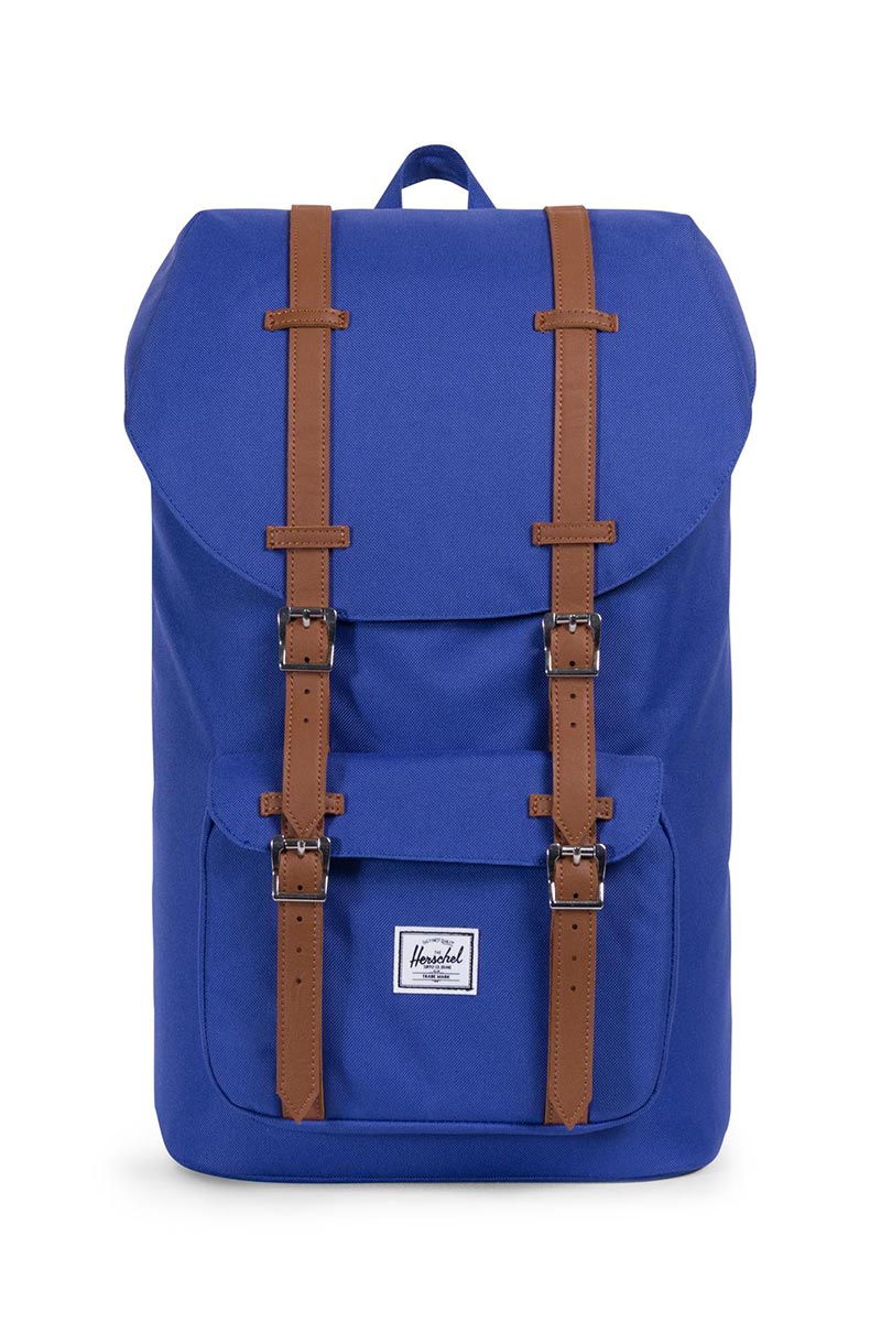 Herschel Little America backpack deep ultramarine/tan