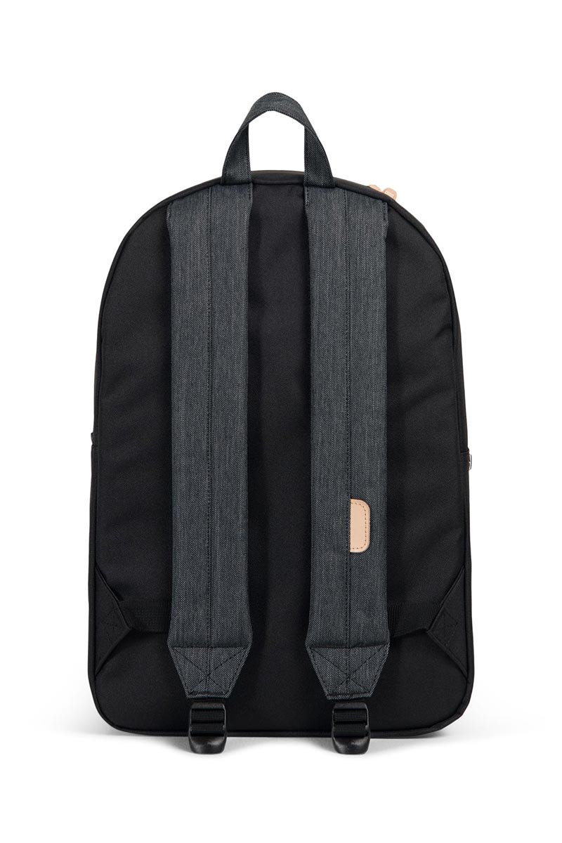 Herschel Supply Co. Heritage Offset backpack black black denim