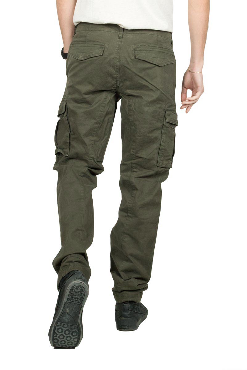 Gnious Rene cargo pants dark green