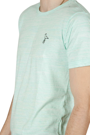 Anerkjendt Ralf slub t-shirt ανοιχτό πράσινο