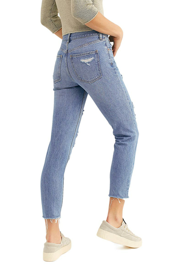 Free People Blossom rigid skinny jeans