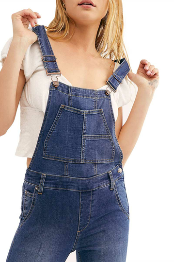 Free People Carly flare overall