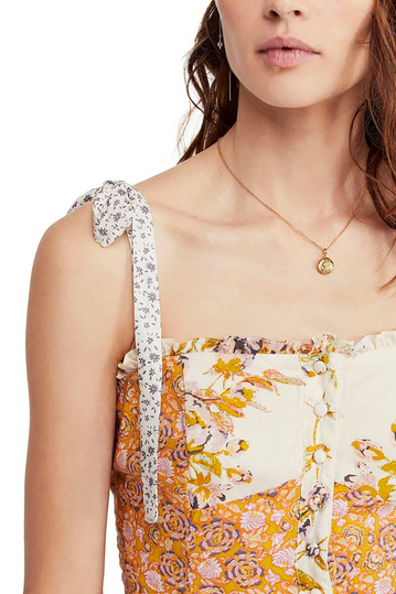 Free People Lover boy μάξι φόρεμα φλοράλ