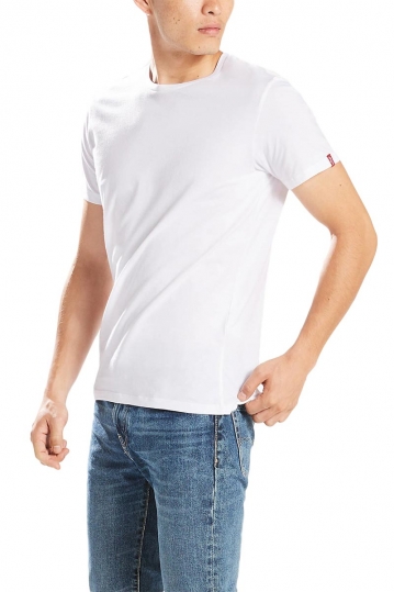 Levi's® slim fit crewneck T-shirt white