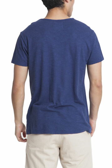 Thinking Mu Hemp t-shirt blue marino