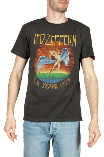 Amplified Led Zeppelin US Tour 75 t-shirt charcoal