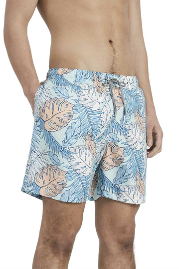 Boardies ανδρικό μαγιό Palmtopia green