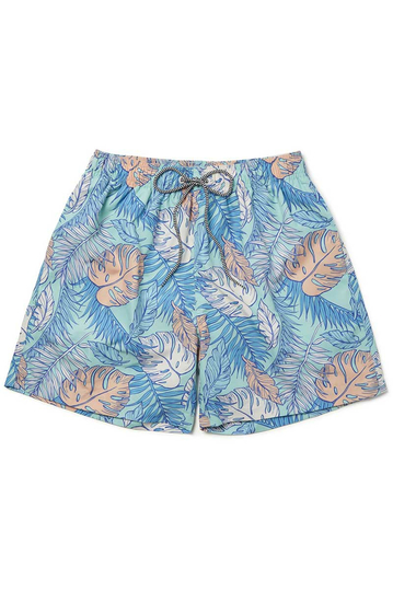 Boardies ανδρικό μαγιό Palmtopia green