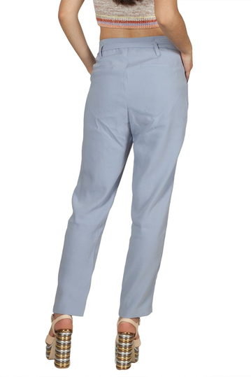 Rut & Circle Nina paper bag pants lavender blue