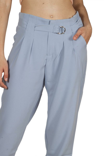 Rut & Circle Nina paper bag pants lavender blue