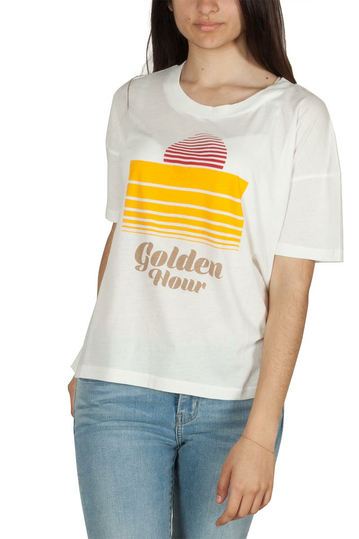 Thinking Mu organic cotton t-shirt Golden hour