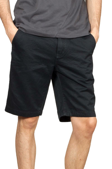 Men's chino shorts blue-black