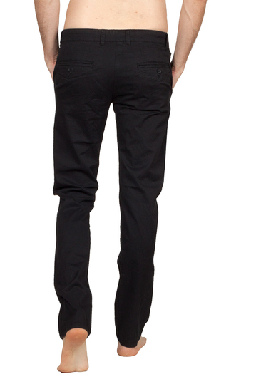 Gnious Jagow chino παντελόνι μαύρο