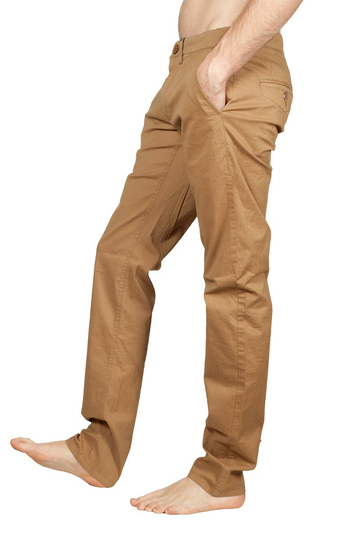 Gnious Jagow chino παντελόνι ανοιχτό καφέ