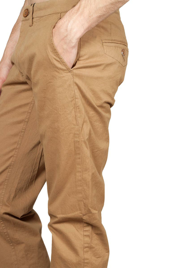 Gnious Jagow chino παντελόνι ανοιχτό καφέ