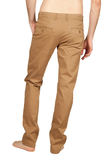 Gnious Jagow chino παντελόνι ανοιχτό καφέ